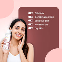 Vanue Glams Purify Face Cleanser – Gentle, Acne Preventing,  Deep Clean Formula with 3% Niacinamide And Vitamin E – Removes Dirt, Excess Oil, and Brightens Skin Tone – Suitable for All Skin Types – 100ml